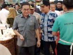 Mendag Tinjau Harga Sembako di Tebingtinggi, Pastikan Stabil Jelang Idul Fitri