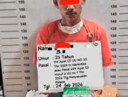 Residivis Narkoba Ditangkap Lagi, Polisi Gagalkan Pengiriman 1 Kg Sabu ke Sumbar