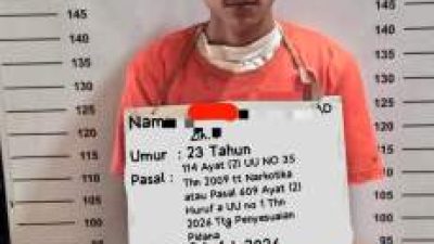 Residivis Narkoba Ditangkap Lagi, Polisi Gagalkan Pengiriman 1 Kg Sabu ke Sumbar