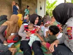 Polres Labuhanbatu Lakukan Trauma Healing bagi Anak Korban Dampak Eksekusi Lahan