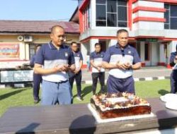 Polres Labuhanbatu Gelar Syukuran Personel Kelahiran Januari
