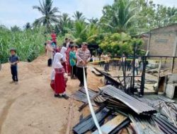 Rumah Semi Permanen di Dolok Masihul Hangus Terbakar, Kerugian Capai Rp80 Juta
