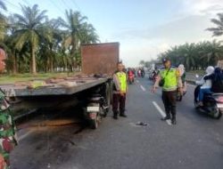 Pelajar Tewas Usai Motor Nmax Tabrak Truk Fuso Parkir di Sergai