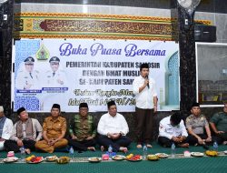 Bupati dan Wabup Samosir Buka Puasa Bersama Umat Muslim, Tekankan Kerukunan Antar umat Beragama
