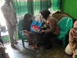 Polres Labuhanbatu Berbagi Sembako, Perkuat Kepedulian Sosial