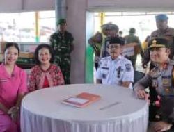 Bupati Dairi Tinjau Pos Pam Lebaran, Tekankan Koordinasi dan Kewaspadaan