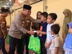 Satwar Polres Labuhanbatu Salurkan Puluhan Paket Ramadan untuk Anak Yatim dan BKM