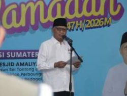 Safari Ramadhan di Sergai, Pemprov Sumut Salurkan Hibah Rp150 Juta untuk Pembangunan Masjid