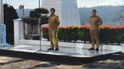 Sekda Taput Pimpin Apel Gabungan, Tekankan Penanganan Bencana dan Serapan Anggaran