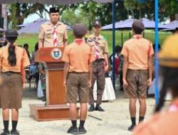 Bupati Humbahas Tutup Jambore I Pramuka di Sipinsur