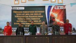 Bupati Humbahas Buka Pelatihan MPA, Perkuat Antisipasi Karhutla