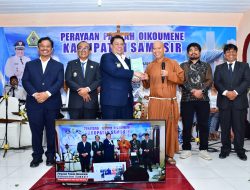 Paskah Oikoumene 2026 Digelar di Pelosok Samosir, Bupati Tekankan Pelayanan hingga Daerah Terpencil.