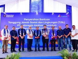 Inalum Salurkan Bantuan untuk Samosir termasuk 1 buah mobil tangki, Bupati Vandiko  Dorong Keberlanjutan Program.