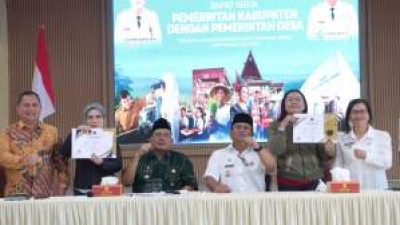 Setahun Kepemimpinan, Pemkab Dairi Gelar Raker Desa Perkuat Sinergi Pembangunan