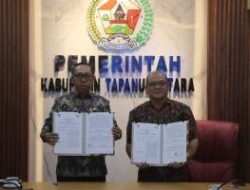 Pemkab Taput dan Institut Teknologi Del Teken Kerja Sama Peningkatan Kualitas Pembangunan