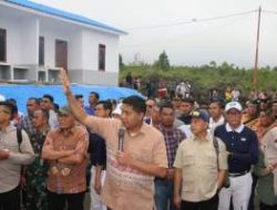 Bupati Taput Sambut Kunjungan Menteri PKP dan Mendagri, Tinjau Progres Huntap Korban Bencana di Adiankoting