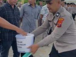Polres Labuhanbatu Galang Dana, Siapkan Warung Presisi Gratis
