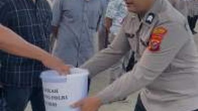Polres Labuhanbatu Galang Dana, Siapkan Warung Presisi Gratis