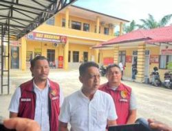 Polres Sergai Rekonstruksi Kasus Pembunuhan di Desa Sungai Buaya