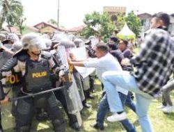Polres Labuhanbatu Gelar Simulasi Sispamkota, Antisipasi Gangguan Kamtibmas