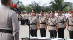 Kapolres Sergai Pimpin Sertijab, Sejumlah Jabatan Strategis Berganti