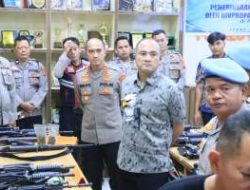 Divpropam Mabes Polri Periksa Senpi di Polres Labuhanbatu