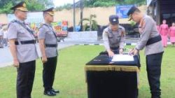 Kapolres Labuhanbatu Pimpin Sertijab Wakapolres dan Kapolsek