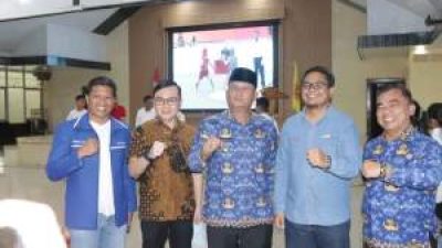 Wabup Dairi Hadiri Pelantikan Pengurus Wushu, Dorong Prestasi Atlet