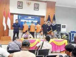 TNI AL Lanal TBA Serahkan 3 Tersangka Penyelundupan PMI ke Kantor Imigrasi Tanjungbalai