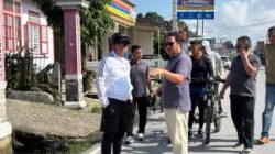 Bupati Taput Tinjau Infrastruktur Tarutung