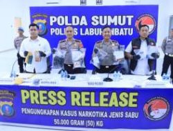 Empat Bulan, Ungkap Narkoba di Labuhanbatu Melonjak