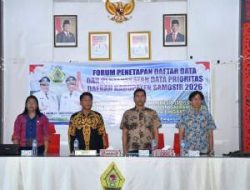 Pemkab Samosir Perkuat Satu Data, OPD Diminta Perbarui Data Sektoral Secara Berkala