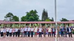 Satpol PP Humbahas Beri Pembinaan Disiplin kepada Siswa SMK Negeri 2 Doloksanggul