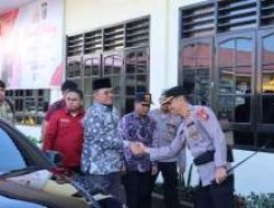 Bupati Dairi Hadiri Deklarasi Sabuk Kamtibmas, Perkuat Sinergi Pengamanan