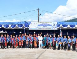 Upacara Hardiknas 2026 di Samosir Dipimpin Wabup, Ulos Jadi Simbol Harmoni Pendidikan dan Tradisi