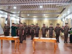 Rotasi Besar Kejati Sumut, Sejumlah Pejabat Strategis Resmi Dilantik