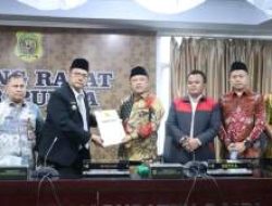 DPRD Dairi Sampaikan Rekomendasi LKPJ 2025