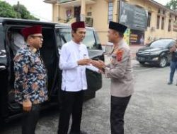 Ustadz Abdul Somad Kunjungi Polres Labuhanbatu