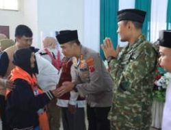 Kapolres Labuhanbatu Hadiri Pelepasan 218 Calon Haji