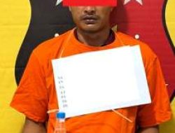 Polsek Kualuh Leidong Ringkus Pengedar Sabu di Warung Warga