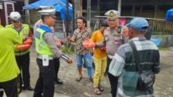 Satlantas Polres Sergai Gelar Jumat Berkah dan Edukasi Tertib Lalu Lintas