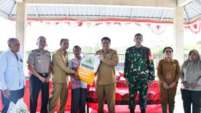 Pemkab Samosir Salurkan Bantuan Bibit Jagung 40 Hektare dari Pemprov Sumut