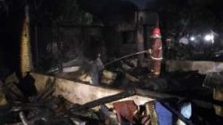 Rumah Sewa di Tebing Tinggi Terbakar