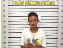 Polres Sergai Gerebek Sarang Narkoba di Sei Bamban