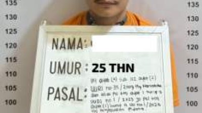 Pengedar Sabu Ditangkap di Kebun Sawit Labura