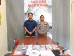 GSN Polres Sergai Bongkar 14 Kasus Narkoba