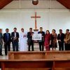 Bupati Humbahas Serahkan Hibah Gereja Rp50 Juta