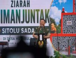 KASAD Bawa Program Air Bersih dan Bantuan Sosial, Kepala Daerah Danau Toba Perkuat Sinergi Pembangunan