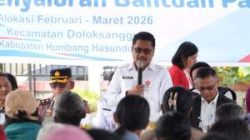Bupati Humbahas Kawal Ketat Penyaluran Bantuan Pangan