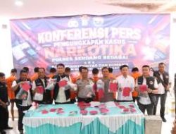 Operasi Antik Toba 2026 Berakhir, Polres Sergai Ungkap 38 Kasus Narkoba dan Tangkap 58 Tersangka